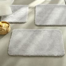 Tapis contour WC 50x45 - gris galet - Becquet