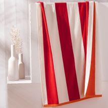 Drap de plage 86x180 - rose framboise - Becquet