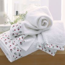 Drap de bain 70x130 - blanc - Coton - Becquet