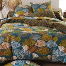 Housse de couette 200x200 - bleu - Coton - Becquet