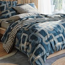 Taie traversin 43x185 - bleu - Coton - Becquet