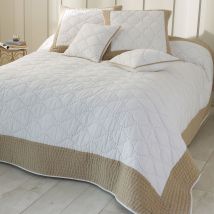 Housse de coussin 40x40 - beige - Becquet