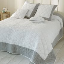 Housse de coussin 40x40 - bleu grisé - Becquet