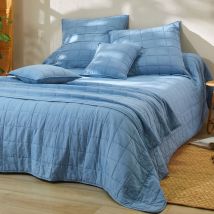 Housse d'oreiller 60x60 - bleu - Becquet