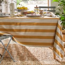 Nappe 140x300 - jaune ocre - Becquet