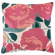 Coussin 45x45 - rose - Becquet