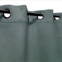 Rideau L. 140 x H. 240 - vert paon - Becquet