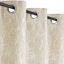 Rideau L. 135 x H. 240 - beige - Becquet