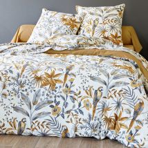Housse de couette 240x220 - marron - Coton - Becquet