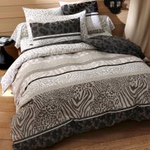 Housse de couette 240x220 - gris - Becquet