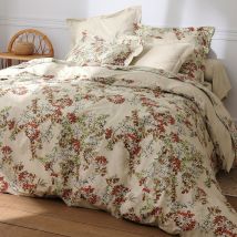 Housse de couette 140x200 - beige grège - Coton - Becquet