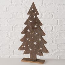 Sapin h40cm - marron - Bois - Becquet