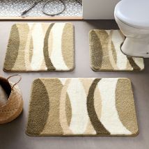 Tapis de bain 50x80 - beige - Becquet