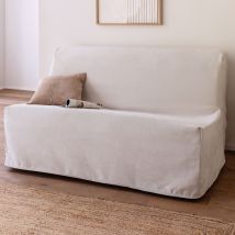 Housse BZ 3 places 160cm - beige grège - Becquet