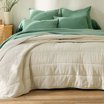 Jeté de lit 250x250 - beige - Becquet