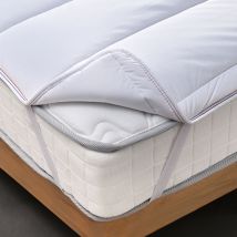 Surmatelas Ergonomique 160x200 - blanc - Becquet