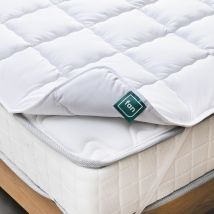 Surmatelas Confort 180x200 - blanc - Coton - Becquet