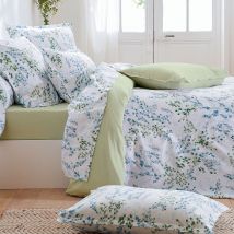 Housse de couette 260x240 - vert tilleul - Becquet