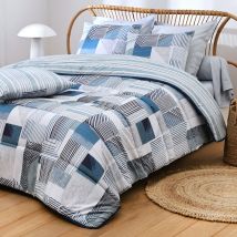 Couette chaude 200x200 - bleu - Becquet