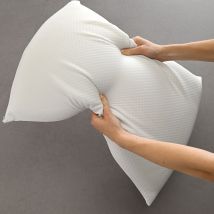 Oreiller ergonomique 60x60 - blanc - Becquet