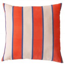 Coussin 50x50 - orange corail - Becquet