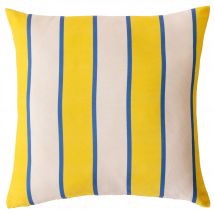 Coussin 50x50 - jaune - Becquet