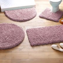 Tapis de bain 70x120 - violet lilas - Coton - Becquet