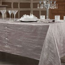 Serviette de table 45x45 Lot de 3 - gris argenté - Becquet