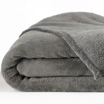 Couverture chaude 240x260 - gris - Becquet