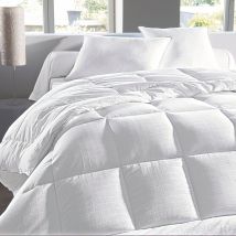 Couette légère 140x200 - blanc - Becquet