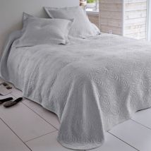 Jeté de lit 250x250 - gris - Becquet