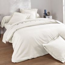 Taie volant 50x70 - blanc ivoire - Coton - Becquet