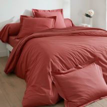 Drap 240x310 - orange sienne - Coton - Becquet