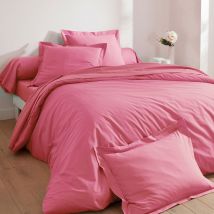 Housse de couette 200x200 - rose bonbon - Coton - Becquet
