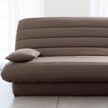 Housse clic-clac 2places - marron taupe - Becquet