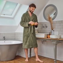 Peignoir de bain L - vert kaki - Becquet