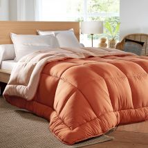 Couette très chaude 140x200 - orange cuivré - Becquet