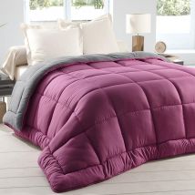 Couette tempérée 240x220 - violet lilas - Becquet