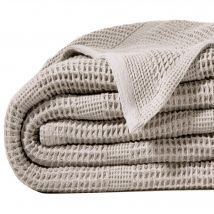 Couverture tempérée 230x250 - gris - Coton - Becquet