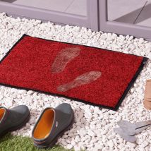Tapis 40x60 - rouge - Becquet