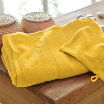 Drap de bain 70x140 - jaune mimosa - Coton - Becquet