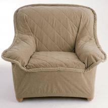 Housse canapé 2places - beige sable - Becquet