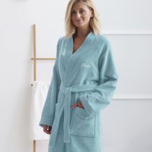 Peignoir de bain M - bleu aqua - Becquet