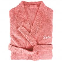 Peignoir Personnalisé XL - rose bois de rose - Becquet