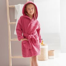 Peignoir Personnalisé 8 ans - rose framboise - Becquet