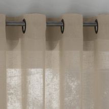 Voilage L.150xH.240 - beige - Becquet