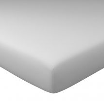Drap-housse grand bonnet 180x200x32 - gris - Becquet
