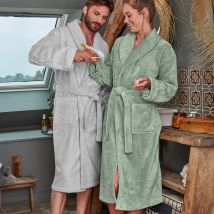 Peignoir de bain S - vert amande - Coton - Becquet