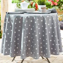 Nappe 150x150 - gris - Coton - Becquet