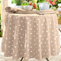 Nappe 150x150 - beige - Coton - Becquet